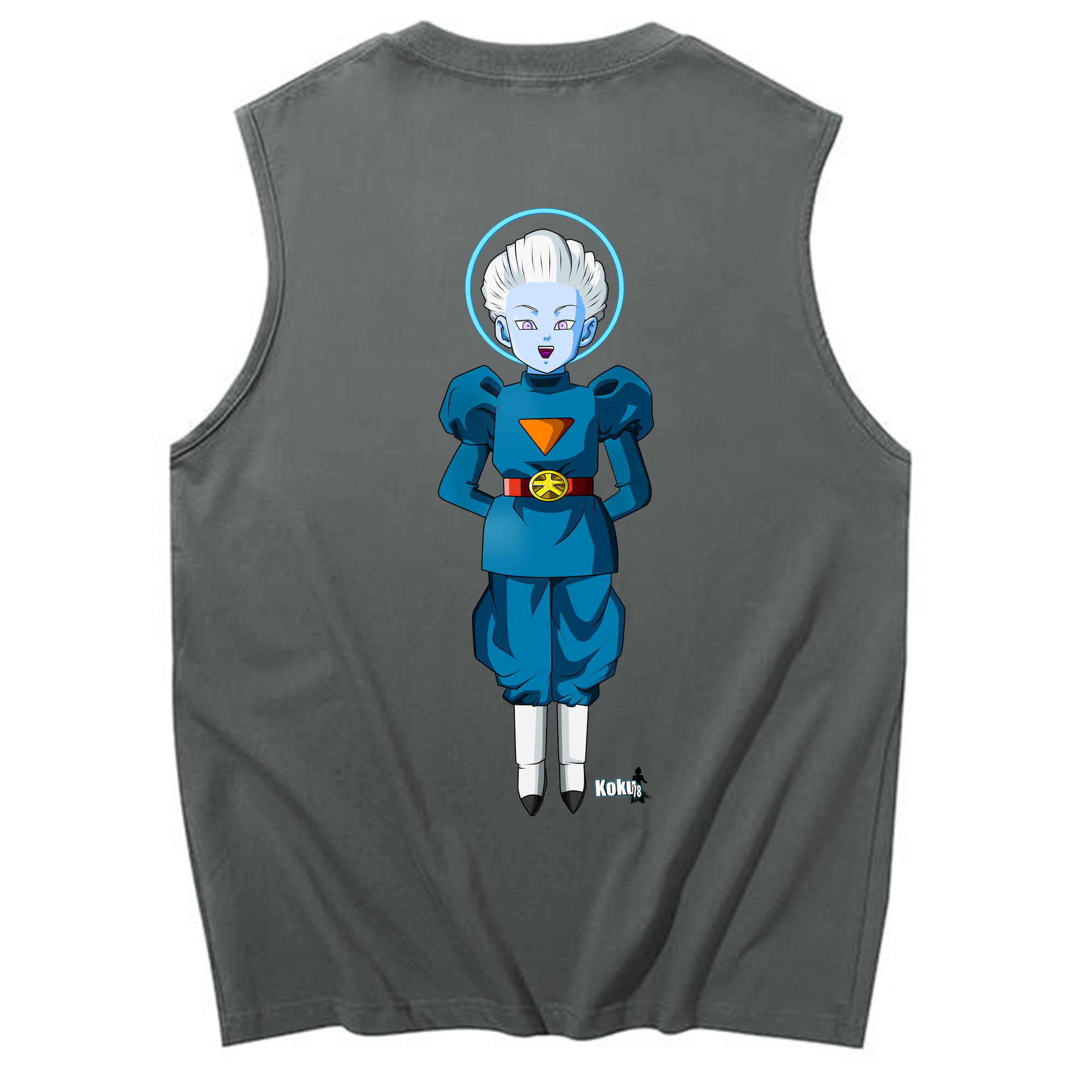 （画像用） ドラゴンボール DRAGON BALL コットン100％タンクトップ（背面プリント）